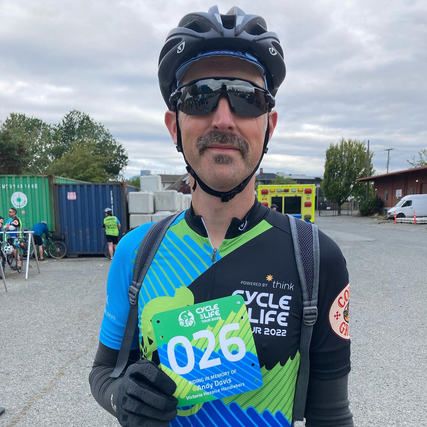 Today we ride. @cycleoflifetour starts today with about 120 km. Tomorrow more of the same. There is still time to donate to supporting hospice care on Vancouver Island. #cycling #yyj #bikesarefun #cycleoflifetour #cycleoflifetour2022